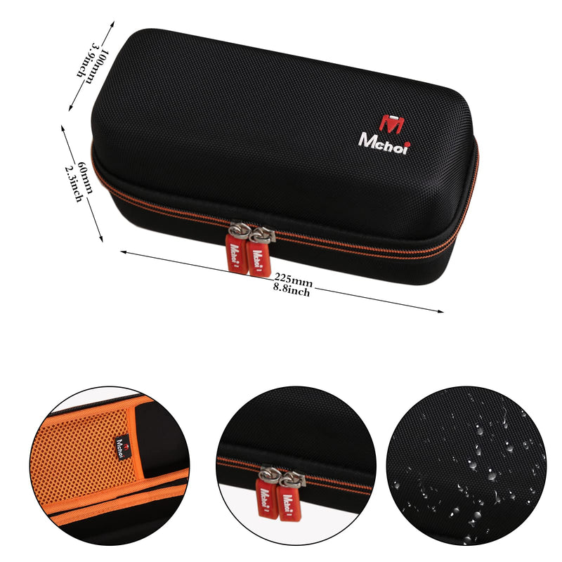 Mchoi Hard Carrying Case Fits for Fluke 323/324/325 Clamp Multimeter AC-DC TRMS, Case Only