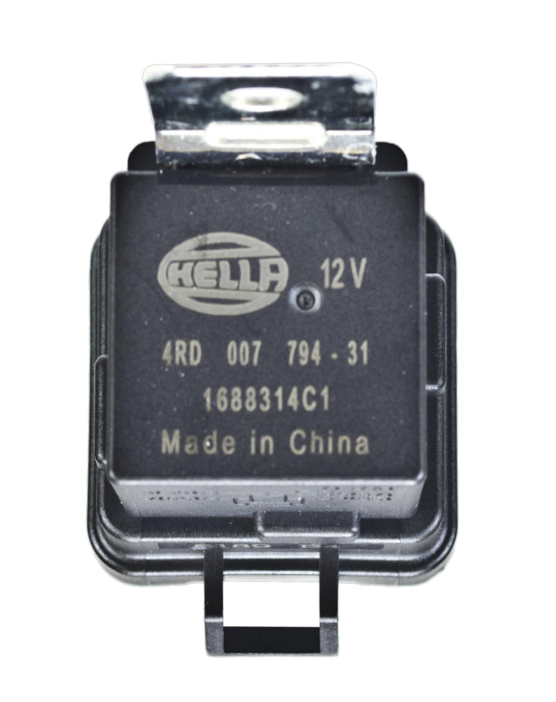 HELLA 007794311 12V 20/40 Amp SPDT RES Relay with Weatherproof Bracket, Multi