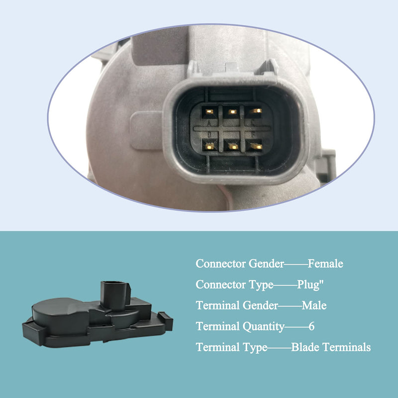 Throttle Position Sensor(TPS) TH0006 19259452 - Compatible with Express Silverado Suburban Avalanche Tahoe GMC Savana Envoy Yukon Cadillac Escalade Replace 260067, TPS4270,5S13425 - HiSport