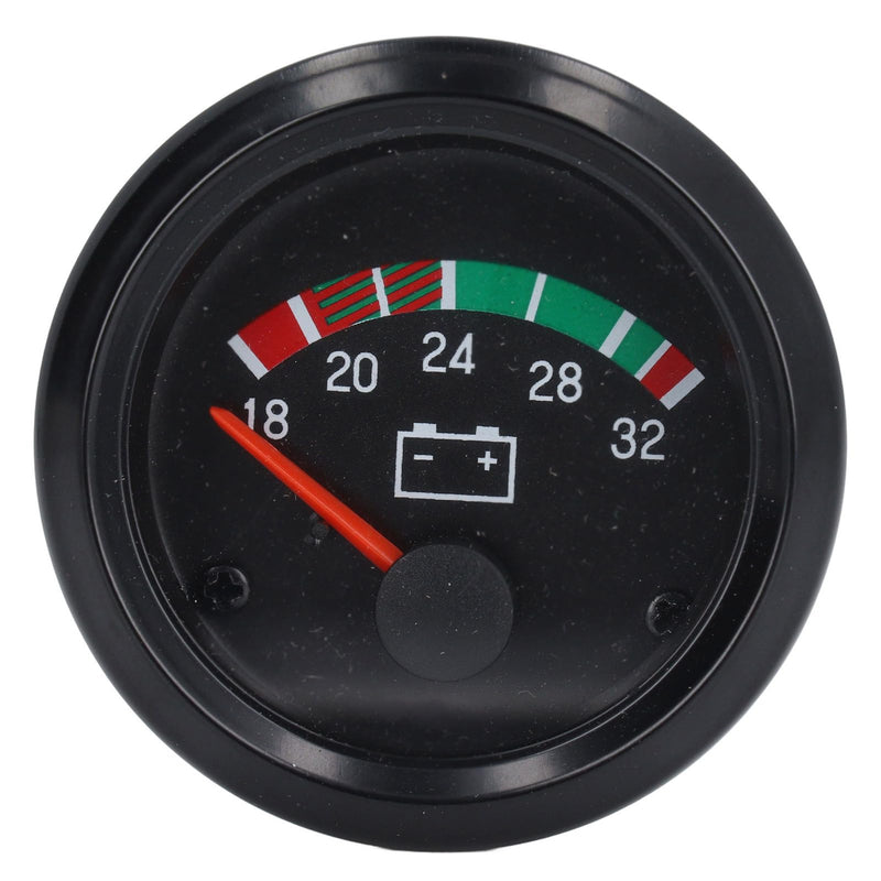 52mm Voltage Gauge, 24V (18-32V) Digital LED Voltmeter and Volt Meter Universal for Car Marine Boat Automotive