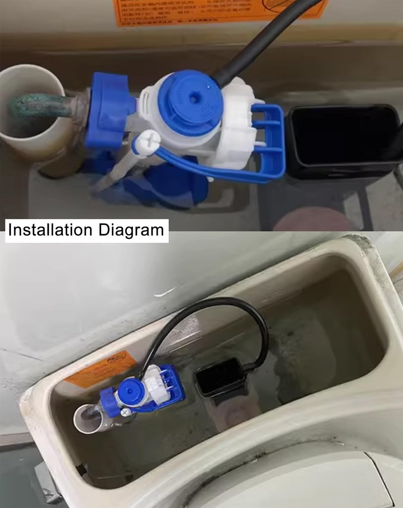 Toilet Fill Valve Fit for KOHLER, Toilet Replacement Parts Toilet Flusher Replacement Compatible with Kohler San Raphael ‎04-9164/1058910 Fill Valve Service Kit
