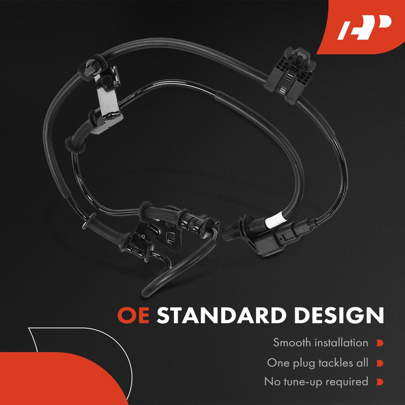 A-Premium Front Left ABS Wheel Speed Sensor for Kia Models - Soul 2014-2019, Soul EV 2015-2019 - Front Left Driver Side, Replace# 95670B2050 Front Driver Side