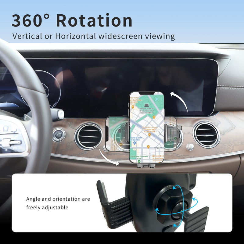 Car Phone Holder for Mercedes Benz E-Class 2016-2023 & CLS 2018-2023,Vehicle-Specific Right Air Vent Phone Mount with Stable Clamp Design, Does Not Block Air Vent or Buttons, Mercedes Benz Accessories clip phone holder
