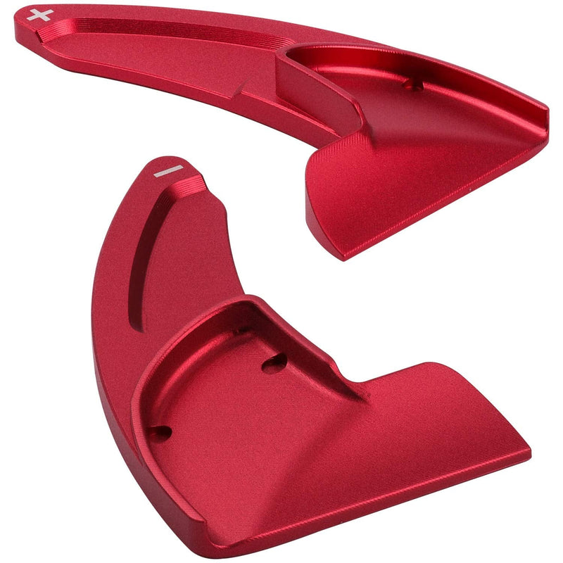Steering Wheel Shift Paddle Extended Shifter Trim Cover for Dodge Challenger Charger Durango RT & Scat Pack 2015-2024, for Jeep Grand Cherokee 2014-2020 Interior Decoration Accessories (Red 2PCS) Red