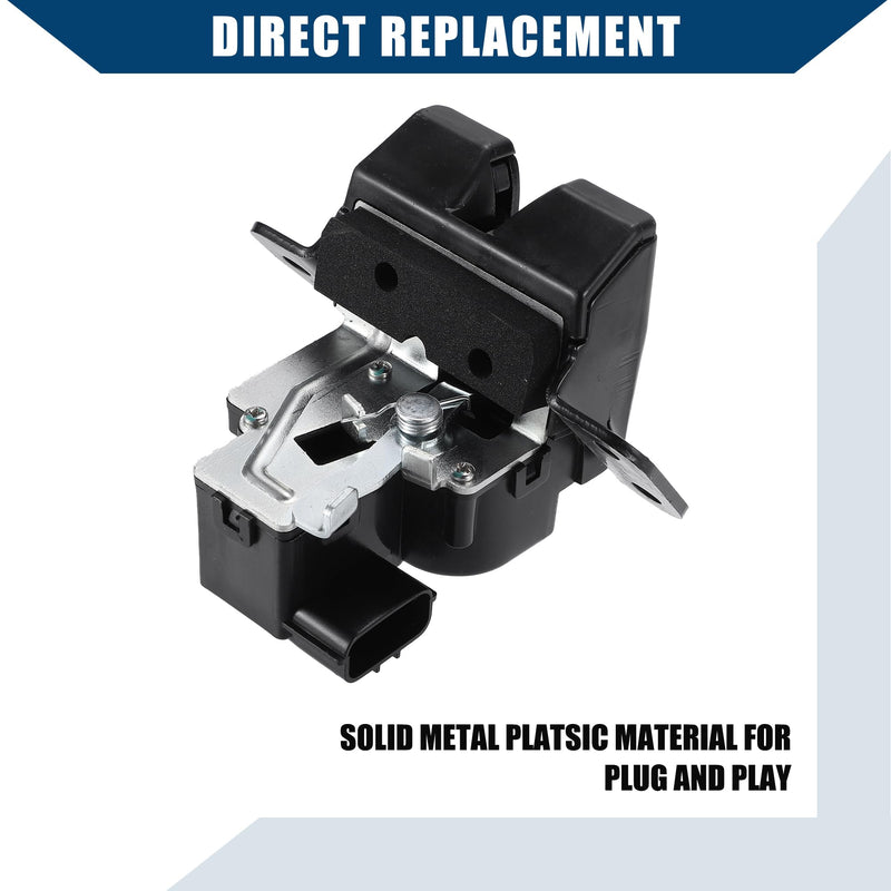 No.812301H300 Rear Trunk Tailgate Lock Latch Actuator Motor 4 Pin for Hyundai Tucson GL GLS Limited SE 2.0L 2.4L 2010-2015 / Latch Assembly Trunk Lid Motor / 1 Pcs/Black