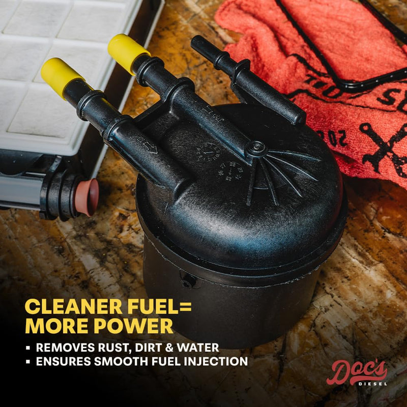 Doc's Diesel Fuel Filter DPS9059 | Compatible with Chevrolet/GMC 6.6L Duramax 2500HD, 3500HD 2001-2016 | Replaces TP3018 1-Pack