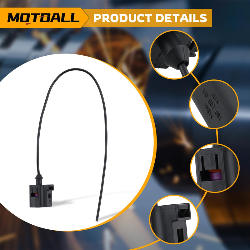 MOTOALL Oil Pressure Sensor Connector Pigtail 1J0 973 081 for Audi for Volkswagen 98-2016