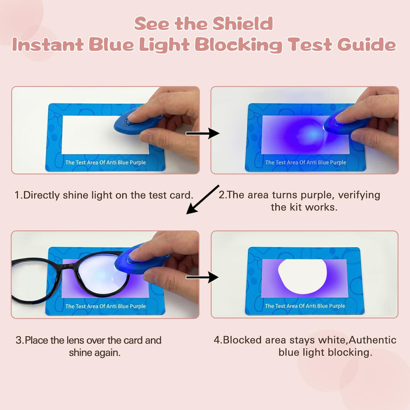 Kids Blue Light Glasses Gold Plated, 2-6 | Kids Blue Light Glasses, Stylish Gold Plated Flexible TR90 Eyeglasses, Shatterproof for Toddlers Red + Pink + Black Aged 2-6