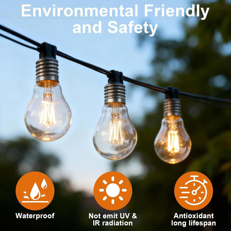 40 Watt Incandescent Light Bulbs, A19 40W Light Bulb, Dimmable, 2700K, Soft White, 12 Pack