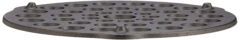 Lodge L8DOT3 Cast Iron Meat Rack/Trivet, Pre-Seasoned, 8-inch, 1 EA