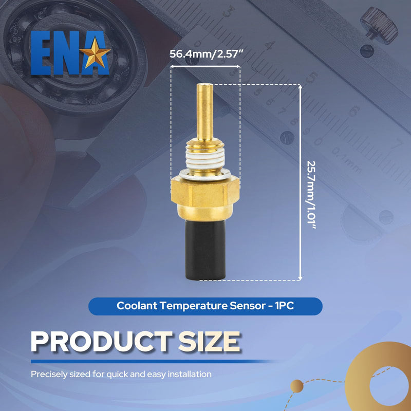 ENA Engine Coolant Temperature Sensor Compatible with Chevy Chevrolet GMC Cadillac Silverado 1500 2500 HD Sierra 1500 Camaro CT5 2.8L 3.0L 6.2L l4 V6 V8 2016 2017 2018 2019 2020 Replaces TX247