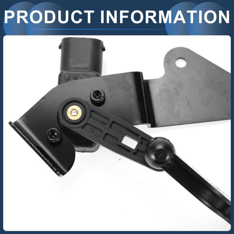 Air Suspension Ride Height Level Sensor, Rear Left Height Level Sensor No.68235505AA/68270711AA for Ram 1500 2015-2018 Black, 1 Pc