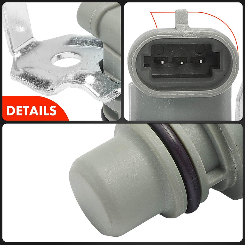 A-Premium Engine Camshaft Position Sensor Compatible with Ford F-250 F-350 Duty E-350 Super Duty E-350 Econoline Club Wagon Excursion 7.3L Diesel, Replace# 1885781C91, 1807339C94