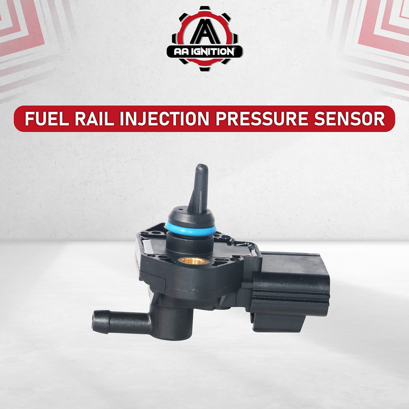 Fuel Rail Injection Pressure Sensor - Replaces CM5229, 0261230093, 3F2Z9G756AC - Compatible with Ford, Lincoln & Mercury Vehicles - Crown Victoria, F250 Super Duty, Focus, Explorer, Mustang, E-150