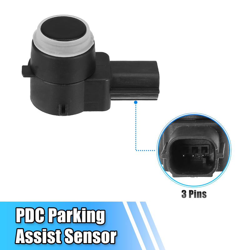 X AUTOHAUX 4pcs PDC Parking Assist Sensor Reverse Backup Parking Sensor for Dodge Journey for Ram 1500 2500 3500 for Jeep for Chrysler 1EW63TZZAA