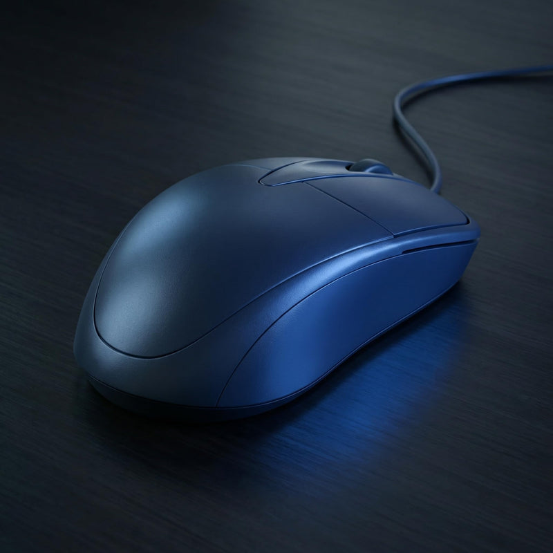 Wired USB Computer Mouse, Silent Click, Scroll Wheel, Plug and Play, for PC and Laptop