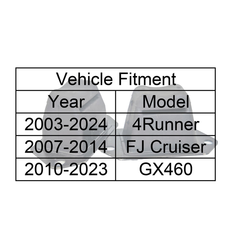 Rear Bump Stops, Rear Suspension Jounce Bumpers Compatible with Toyota 2003-2022 4Runner, 2007-2014 FJ Cruiser, 2010-2022 GX460
