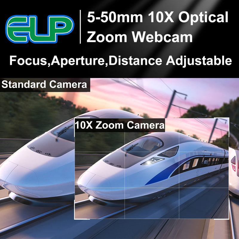 8MP USB Camera Manual Zoom 4K Webcam 5-50mm Variable Focus PC Camera for Computer Mini UVC USB2.0 Web Camera IMX317 Varifocal USB with Camera Industrial Video Close-up Camera for Laptop Android Mac 8MP 5-50mm Varifocal Camera