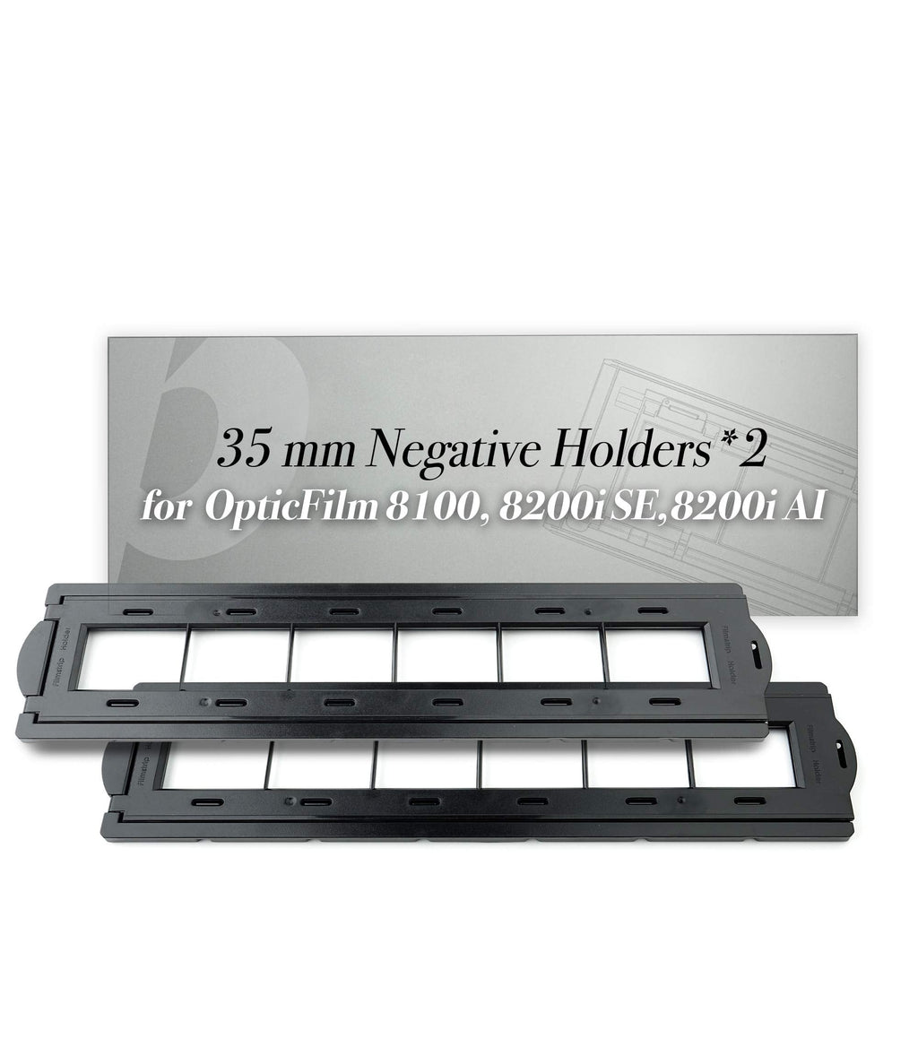 Plustek 2 x 35 mm Negative Holders (Negative film), for OpticFilm 72~83 Series use only (8100 & 8200i & 8300i)