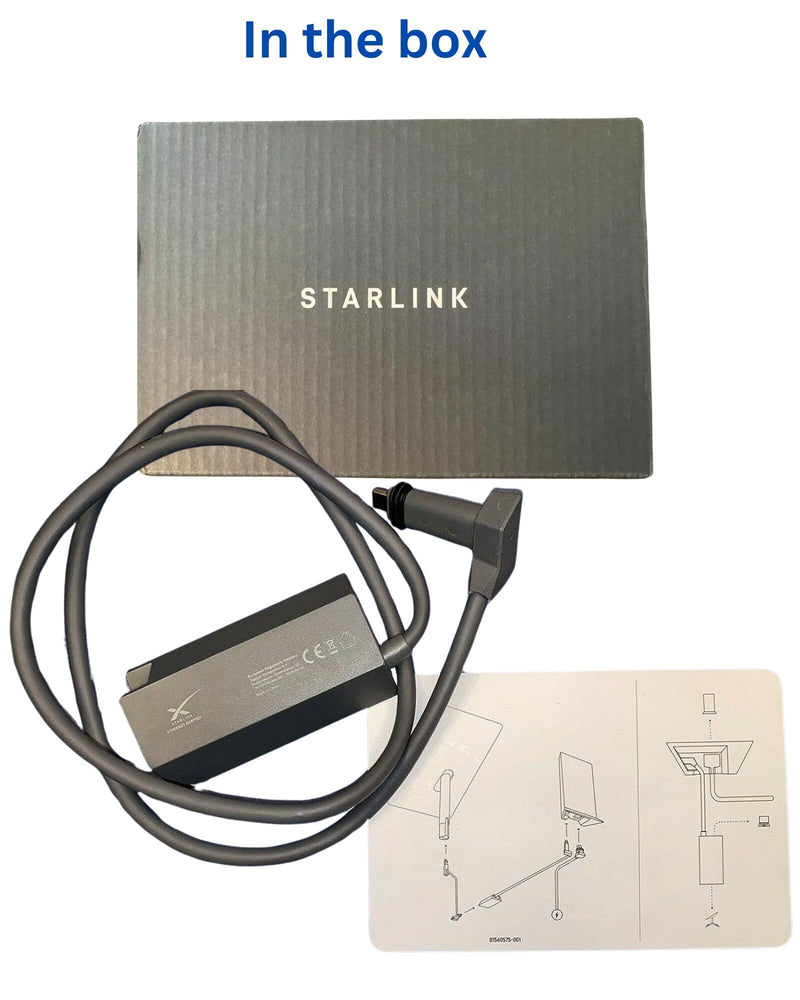 [OEM] Starlink Ethernet Adapter for Starlink Gen 2 - Ethernet Adapter Gen 2 - Up to 1 Gbps, Third-Party Router Integration