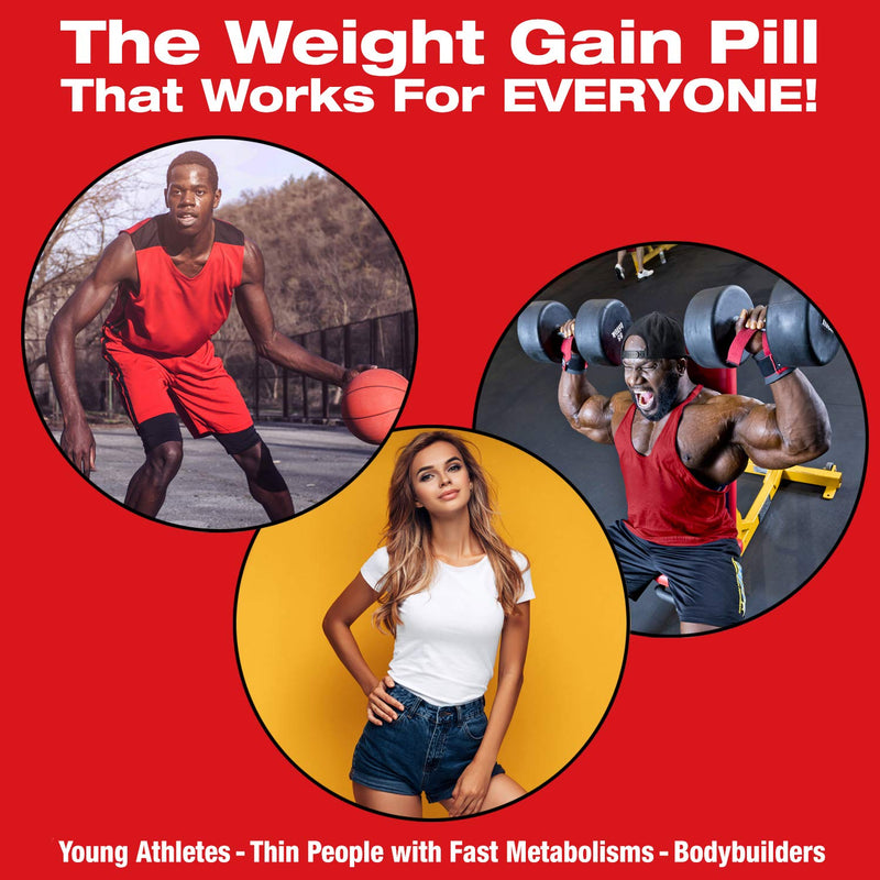 MuscleMeds Feast Mode Appetite Stimulant Weight Gain Pills Digestive Enzymes Safe and Effective 90 Caps, Unflavored, 90 Count