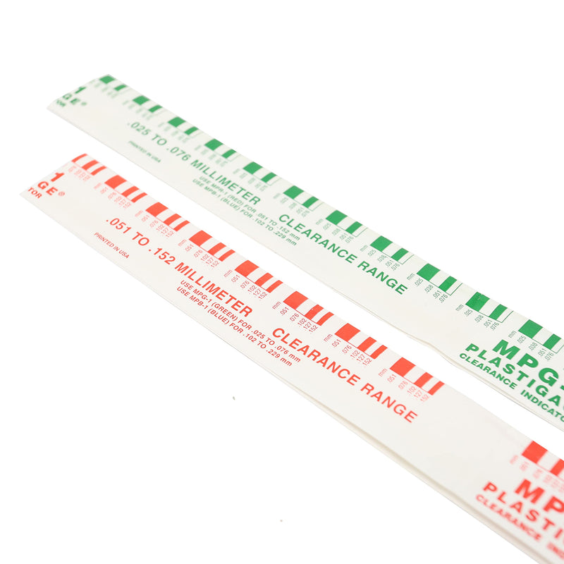 CTA Tools 2450 Plastigage - 2-Piece Set, Measure Clearances of the Engine Rod & Main Bearings