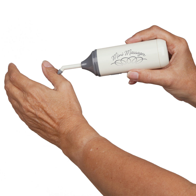 Norco Mini Therapeutic Massager with Battery. Hand-held Portable Therapeutic Vibrating Therapy Tool for Scar Tissue, Hand, Finger, Feet, Face, Elbow, Neck. Post-Surgery, Arthritis Pain. NC70209