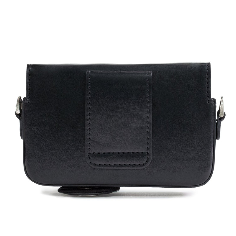 MegaGear MG281 Leather Camera Case with Strap compatible with Sony Cyber-shot DSC-RX100 VII, DSC-RX100 VI, DSC-RX100 V, DSC-RX100 IV, DSC-RX100 III, DSC-RX100 II - Black