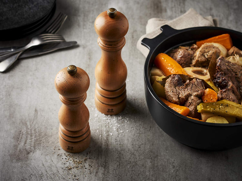 Peugeot Fidji 8.25 Inch Pepper Mill, Black Matte