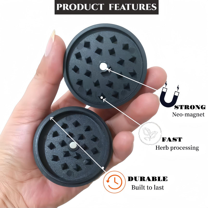 2025 New Herb and Spice Grinder, 2.36"Billiards shape Manual Dry Herb Grinder,Kitchen Tool– Gift for Culinary Use