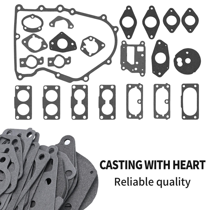  [AUSTRALIA] - 24-755-207-S Gasket Kit Compatible with Kohler CH25, CH730, CH730S, CH740, CH750, CV25, ECH730, ECH740, ECH749