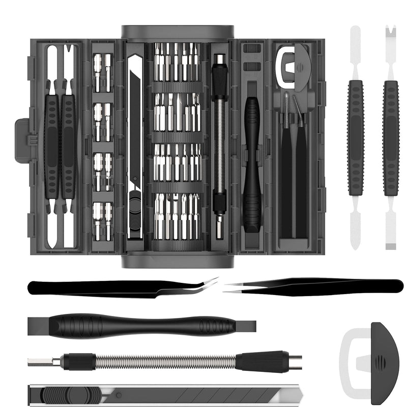 UF-TOOLS 83 in 1 Electronics Precision Screwdriver Set, Mini Professional Magnetic Repair Tool Kit with Torx Phillips Triwing for Computer, iPhone, Macbook, PC, Laptop, Watch, PS5, RC