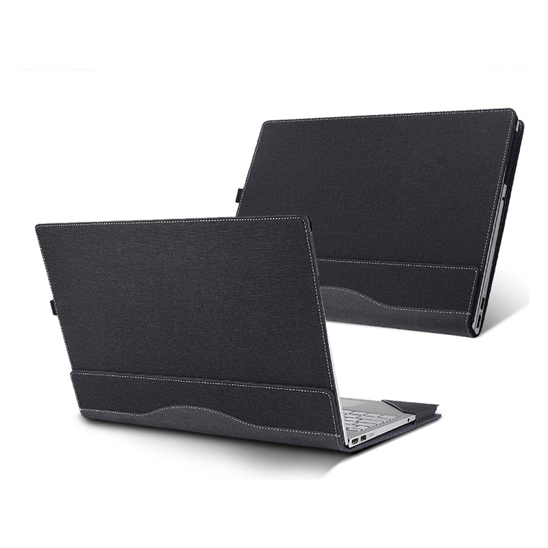 Laptop Case Cover for HP Envy x360 2-in-1 Laptop 16-ad 16z-ad 16-ac 16t-ac & for HP Zbook Firefly 16 Inch G11,Separable PU leather Protective Bag Accessories with thermal vent (Dark Grey) Dark Grey