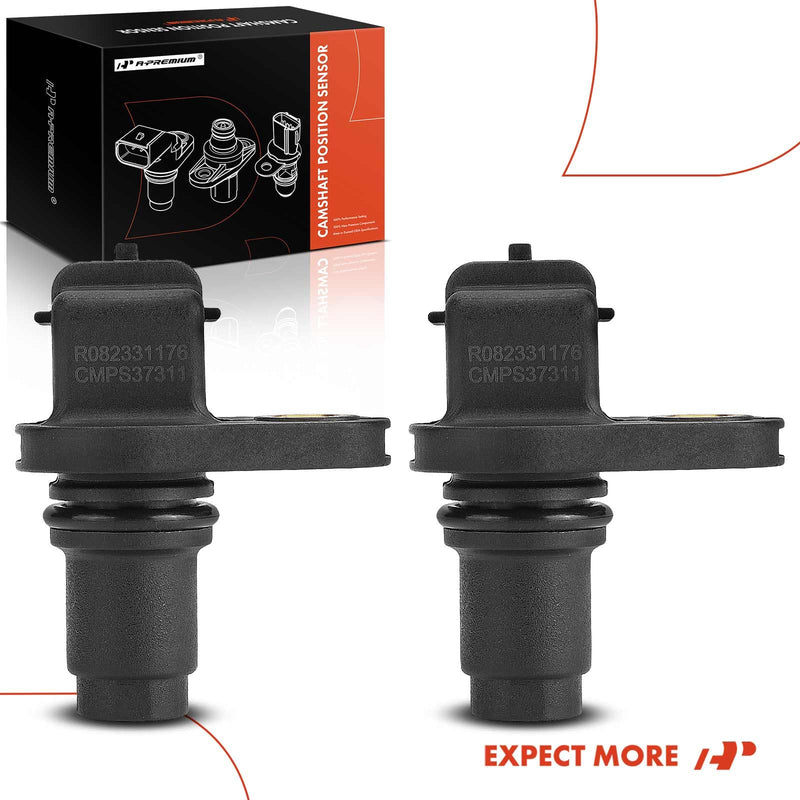 A-Premium 2-PC Engine Camshaft Position Sensor Compatible with Nissan Altima, Rogue, Rogue Select, Sentra, Murano, Pathfinder, Maxima, Quest & Infiniti QX60, Q50, G25, G35, M35, M35h, Q70, JX35, FX35
