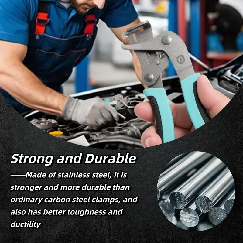 Car Clip Pliers and Disassembly Tools, Efficient Multi-Functional Automotive Snap Pliers, Clip Removal Tool, Trim Tools Removal, Easy to Without Damage Remove Fasteners Clips Buckles and Rivets (1 pc) 1 Pc