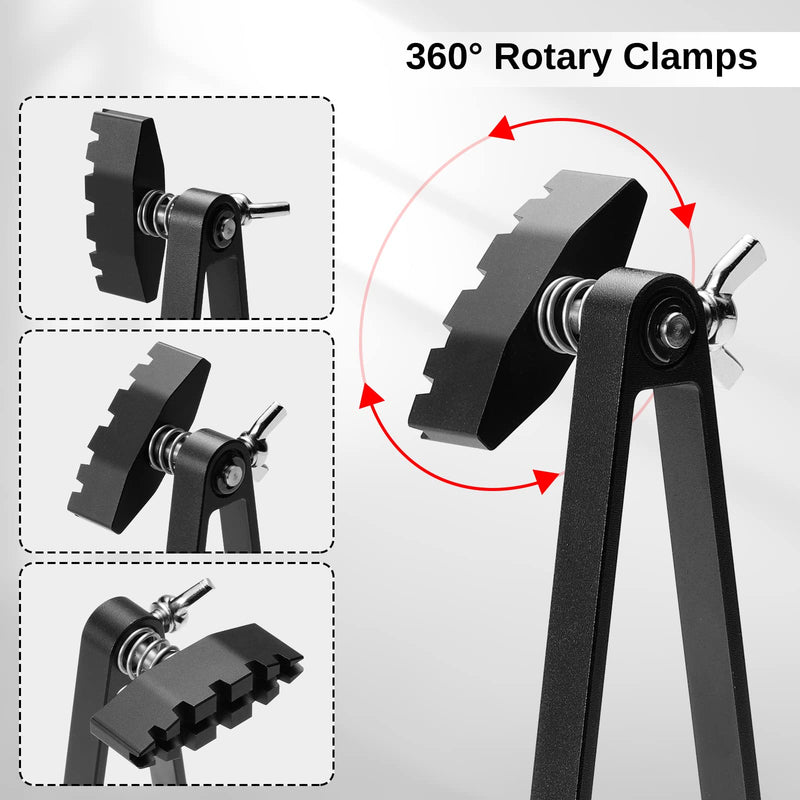 SainSmart Magnetic Adjustable Circuit Board Holder, 360 Degrees Rotated, Soldering Helping Hand for Clamping PCB, Desoldering, and Soldering DIY Working Station, ESD Safe