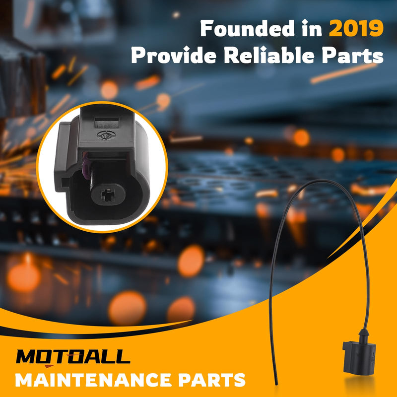 MOTOALL Oil Pressure Sensor Connector Pigtail 1J0 973 081 for Audi for Volkswagen 98-2016