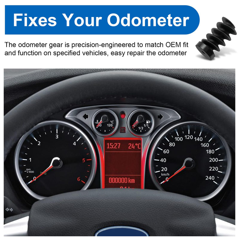 926-321 Odometer Gear Kit Replacement for Ford Ranger and F150 Speedometer Worm Gear, Compatible with Select Ford/Mazda/Mercury Models Fixes Odometer (1 Pack)