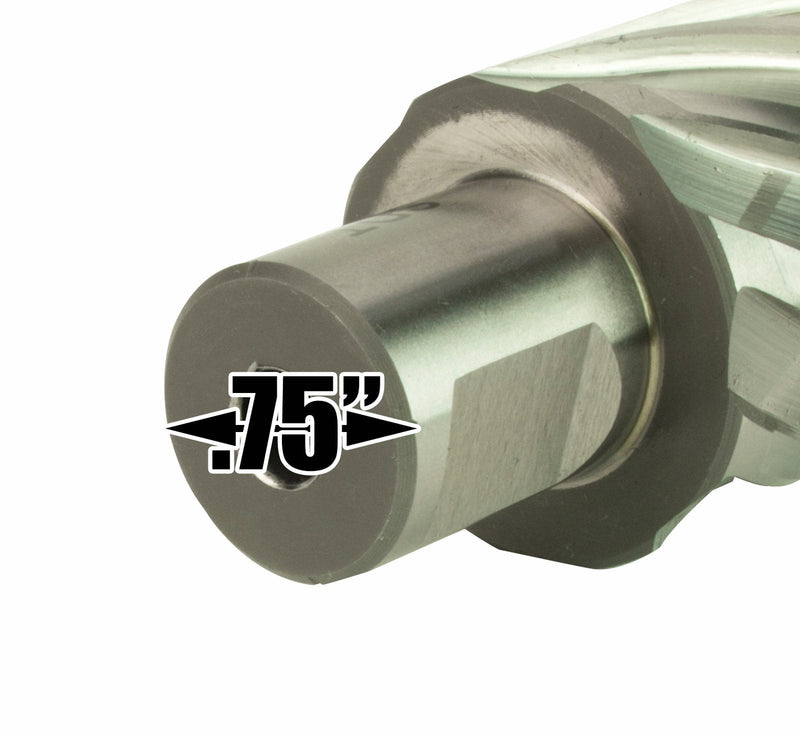 Steel Dragon Tools 1-1/4" x 2" High Speed Steel Annular Cutter with 3/4" Weldon Shank