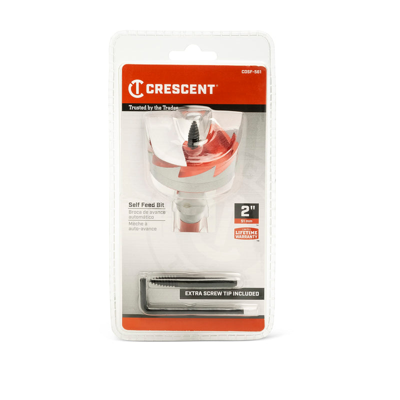 Crescent Self Feed Drill Bit | 5" x 2" | CDSF-561 2"