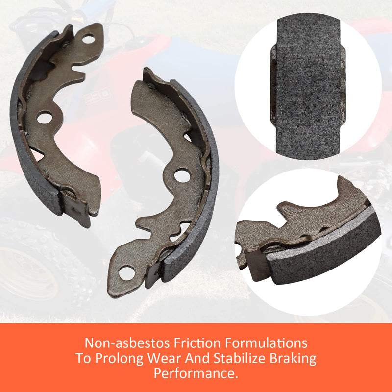 Front Brake Shoes Springs 54400-41850 for Suzuki LTF230 LT230 LT250 LT300E QuadRunner 230 250 300 1985-1989