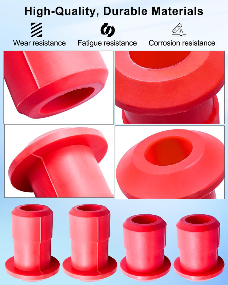 4Pcs Front Subframe Bushing Kit Fit for Fit for Nissan Rogue 2008-2020, Front Subframe Crossmember Replace 54466-JD000 54467-BR00A