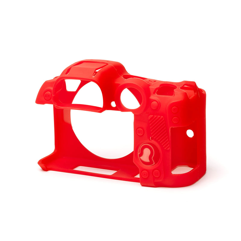 easyCover - Silicone Camera case - Protection for Your Camera Canon R7 - Red