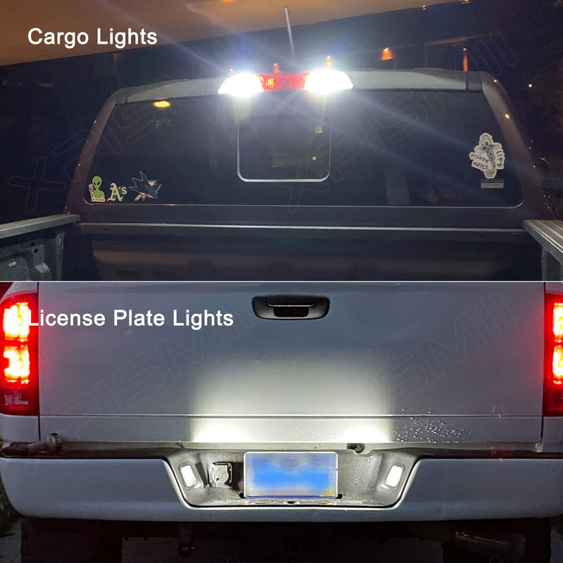 12 Piece 6000K White Interior LED Light Kit Package Replacement for Chevy Chevrolet Silverado/GMC Sierra 1999 2000 2001 2002 2003 2004 2005 2006, with Placement Diagram and Install Tool