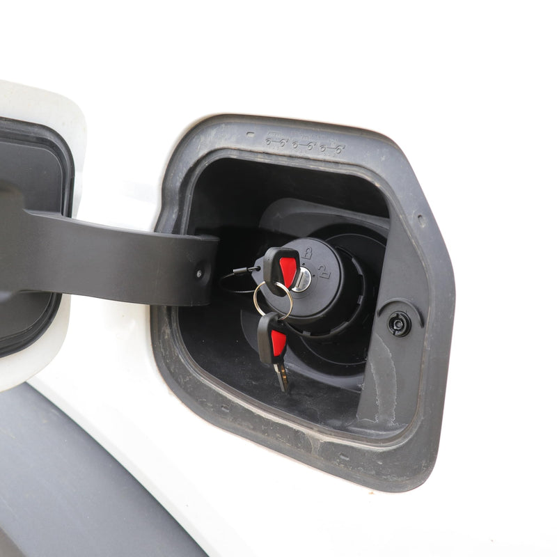 Locking Gas Cap with Key for Bronco, Anti-Theft Locking Fuel Cap Gas Tank Lock for 2021 2022 2023 2024 2025 2026 Ford Bronco Accessories (Not For Raptor,Maverick) Fit 2.31" Threaded Hole