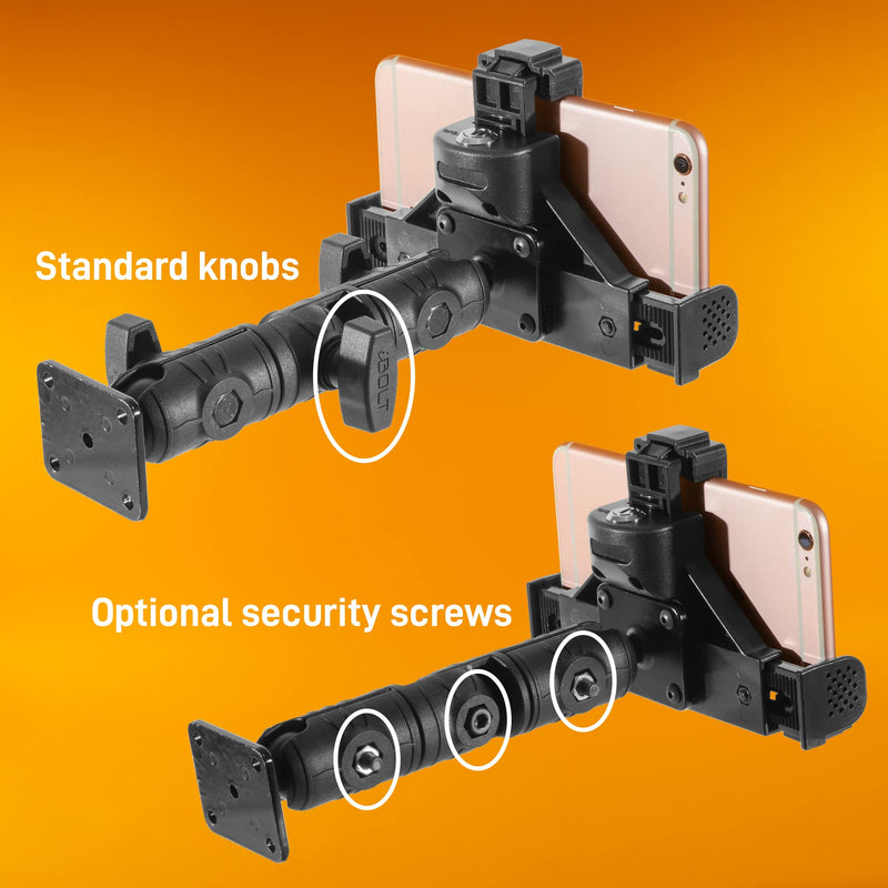 iBOLT Phone Lock'n Dock Phone Drill Base Mount Composite for POS & Trucks