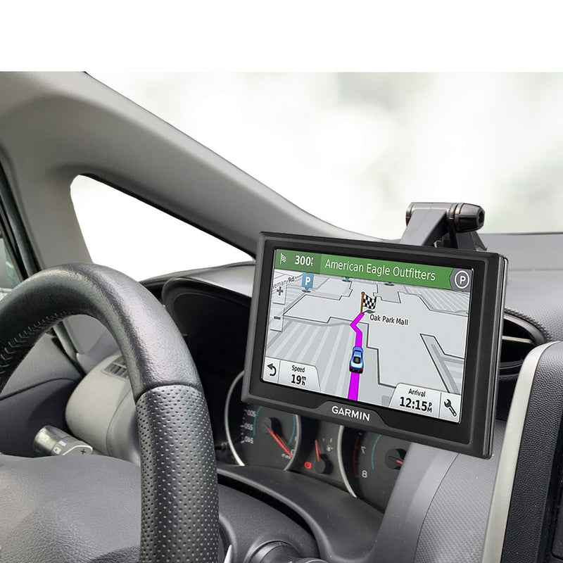 Randconcept - GPS Mount for Garmin | GPS Dashboard Mount Dash Windshield Window Car Holder for Garmin Nuvi RV Dezl Drive Drivesmart Driveassist and More