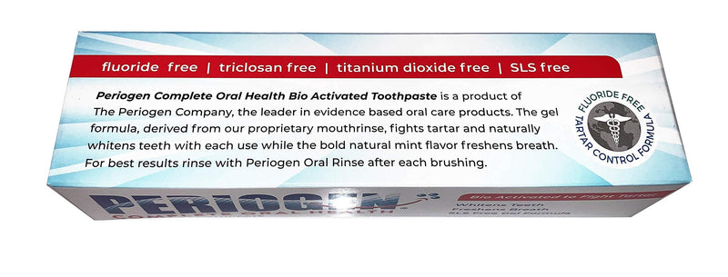 Periogen Tartar Control Toothpaste 2-Pack 4 Ounce (Pack of 2)