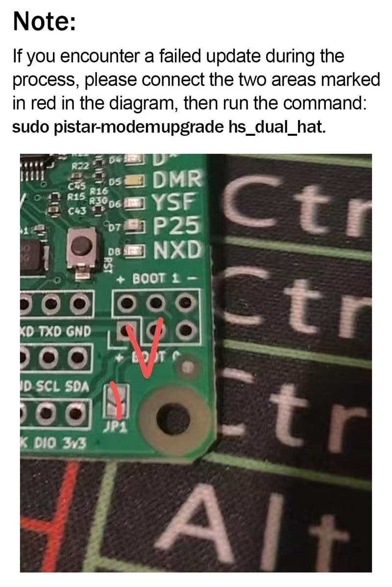 AURSINC MMDVM Duplex Hotspot Module Dual Hat V1.5.2 Support P25 DMR YSF NXDN DMR Slot 1 + Slot 2 for Raspberry Pi, Pi Zero with USB Port (Without OLED) Without OLED