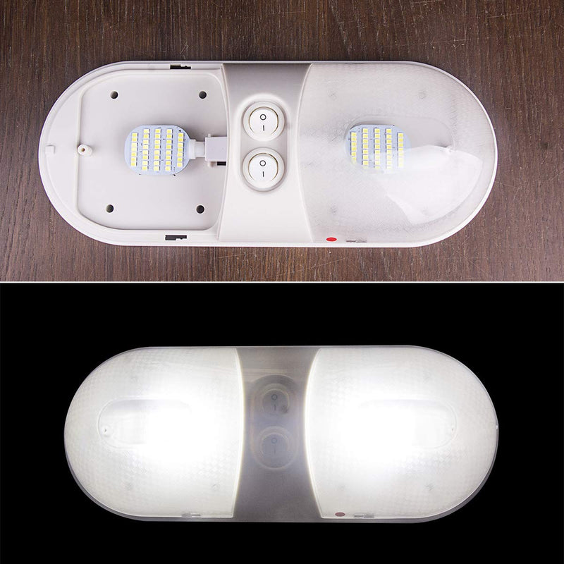 Super Bright T10 921 922 912 LED Bulbs for 12V RV Ceiling Dome Light RV Interior Lighting Trailer Camper, White 600 Lumens (Pack of 10) Pack of 10 Super White(6000-6500k Color Temperature)